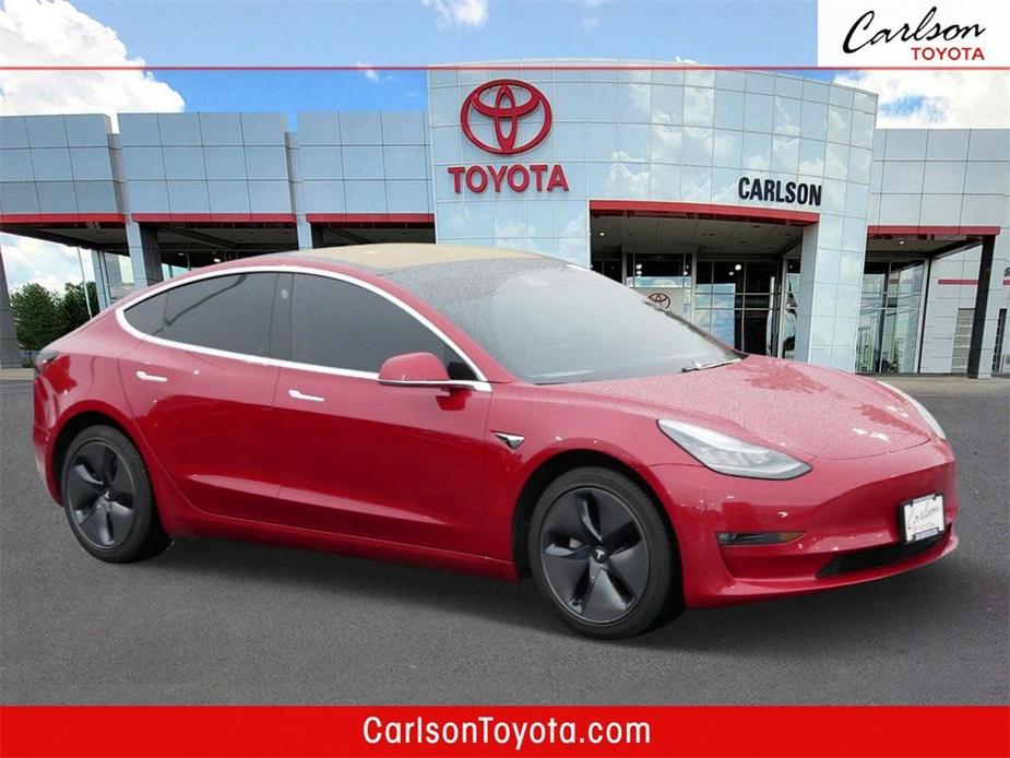 used 2018 Tesla Model 3 car, priced at $21,999