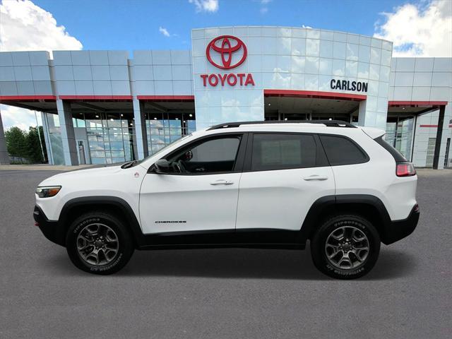 used 2022 Jeep Cherokee car, priced at $25,711