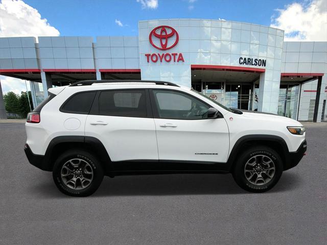 used 2022 Jeep Cherokee car, priced at $25,711