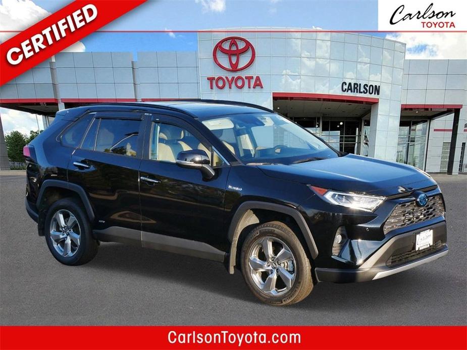 used 2020 Toyota RAV4 Hybrid car, priced at $38,500