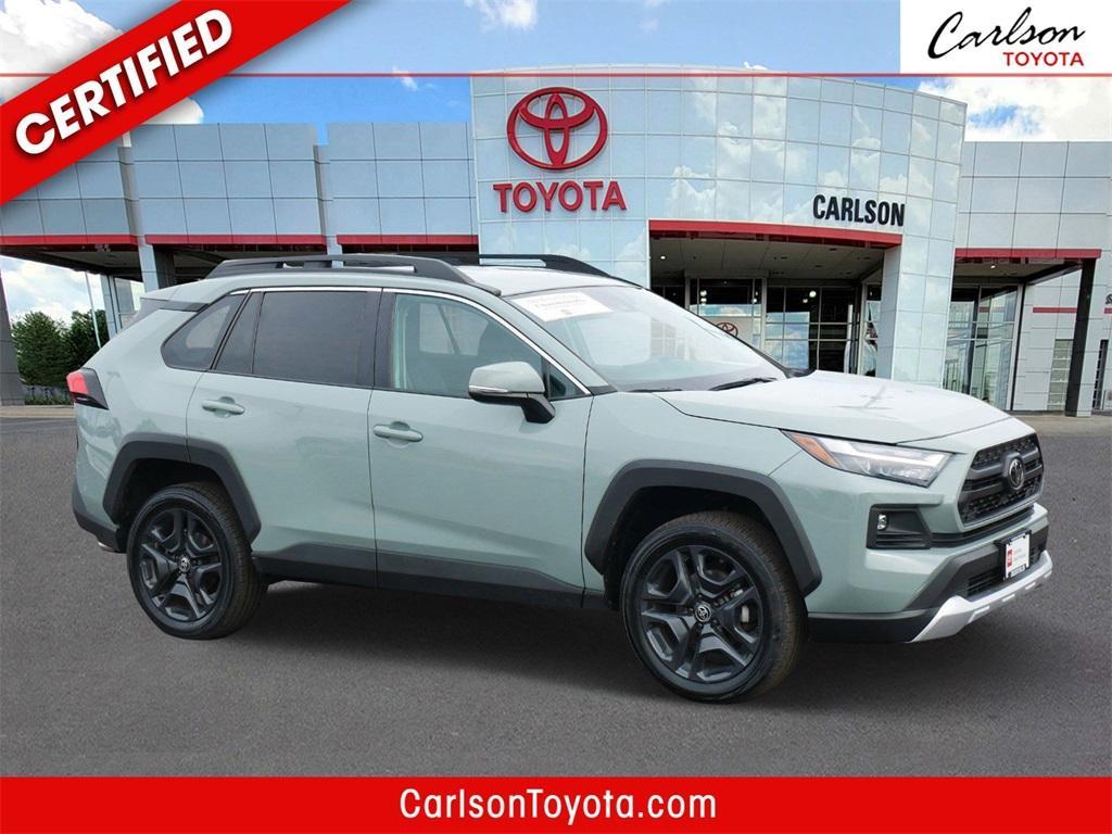 used 2022 Toyota RAV4 car, priced at $28,898