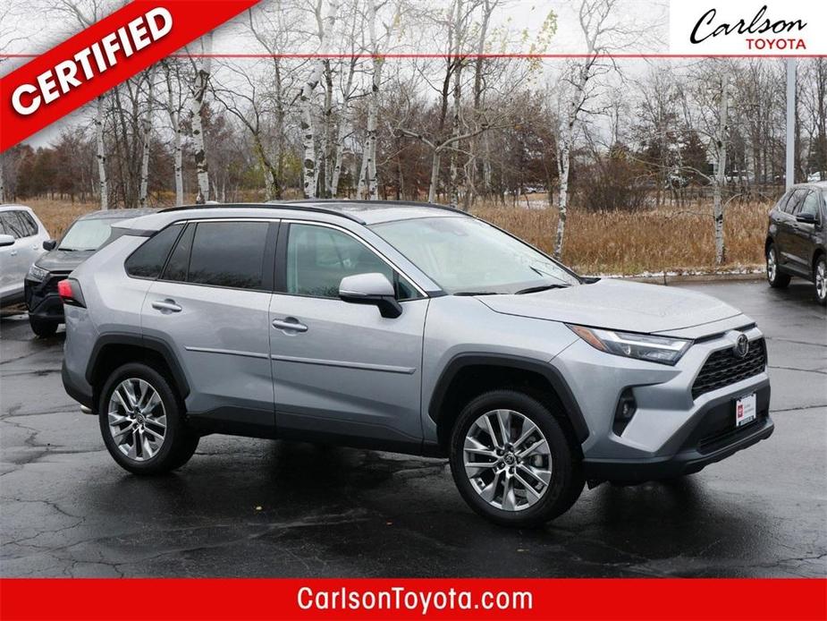 used 2022 Toyota RAV4 car, priced at $34,999