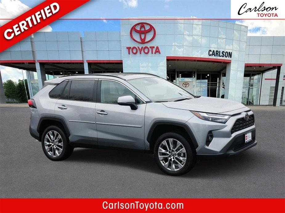 used 2022 Toyota RAV4 car, priced at $34,999