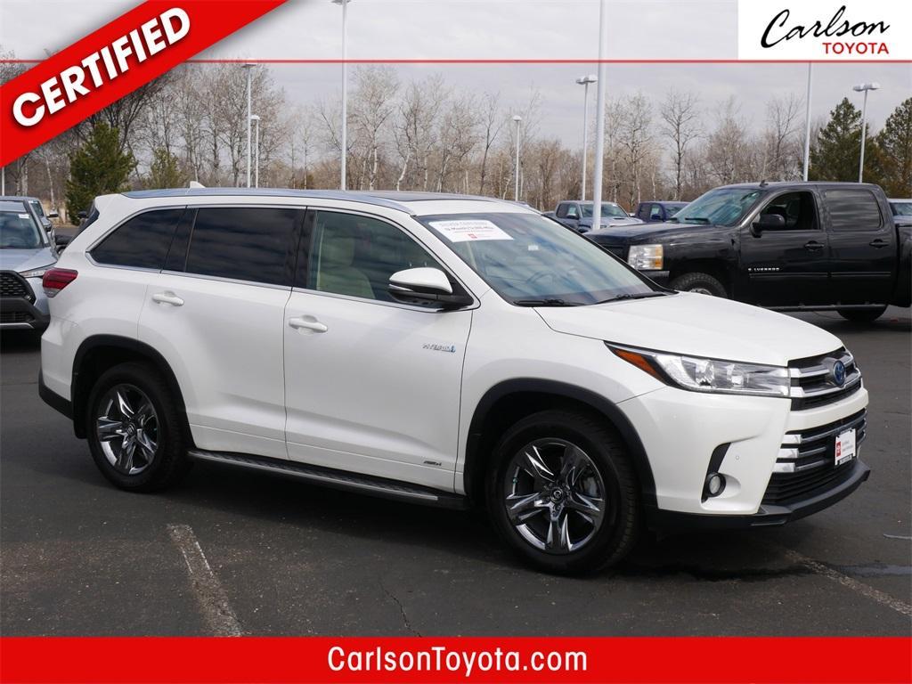 used 2018 Toyota Highlander Hybrid car, priced at $30,399