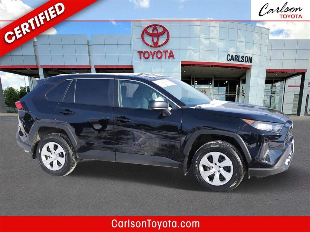 used 2022 Toyota RAV4 car, priced at $26,999