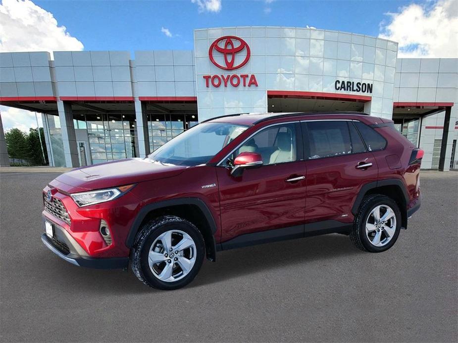 used 2021 Toyota RAV4 Hybrid car, priced at $35,799