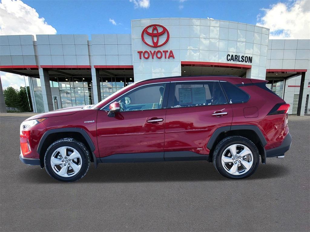 used 2021 Toyota RAV4 Hybrid car, priced at $35,799