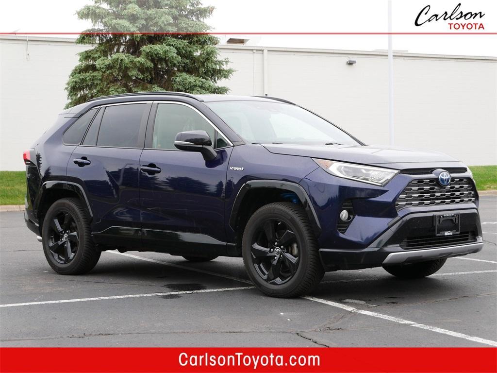 used 2019 Toyota RAV4 Hybrid car, priced at $23,999