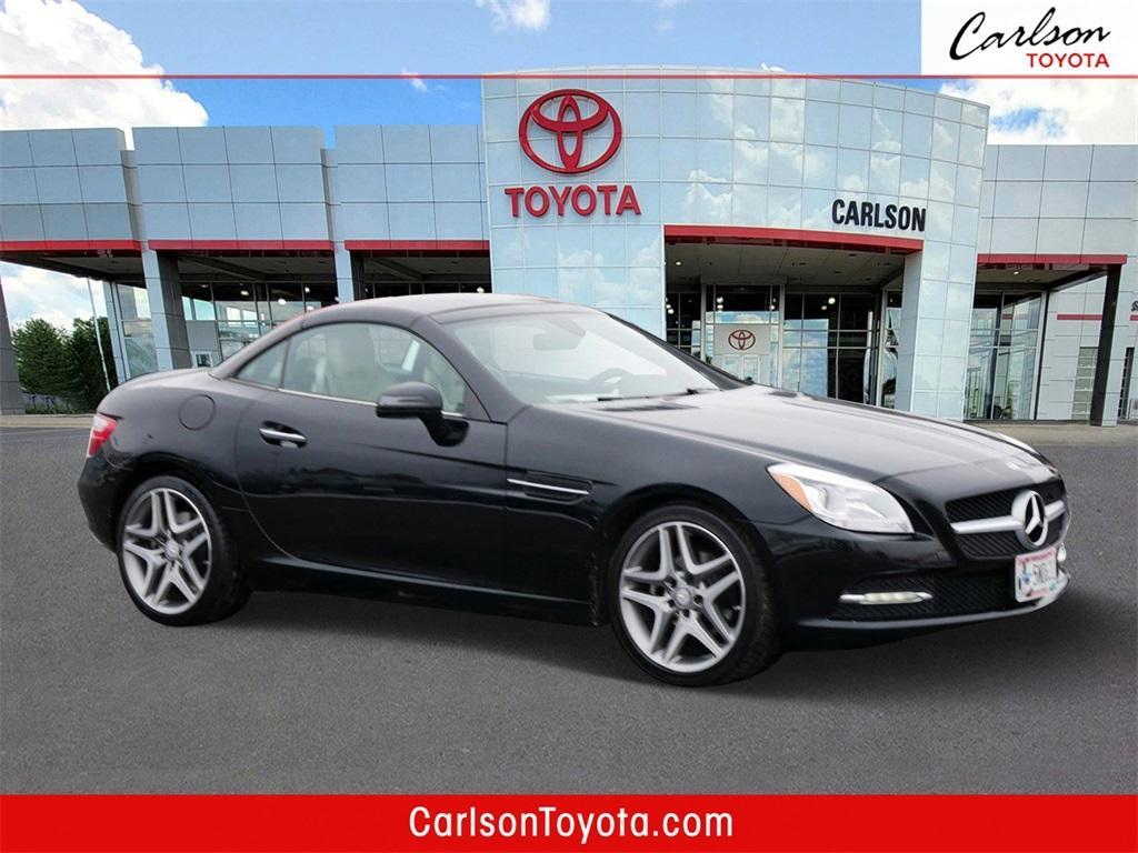 used 2013 Mercedes-Benz SLK-Class car, priced at $14,999