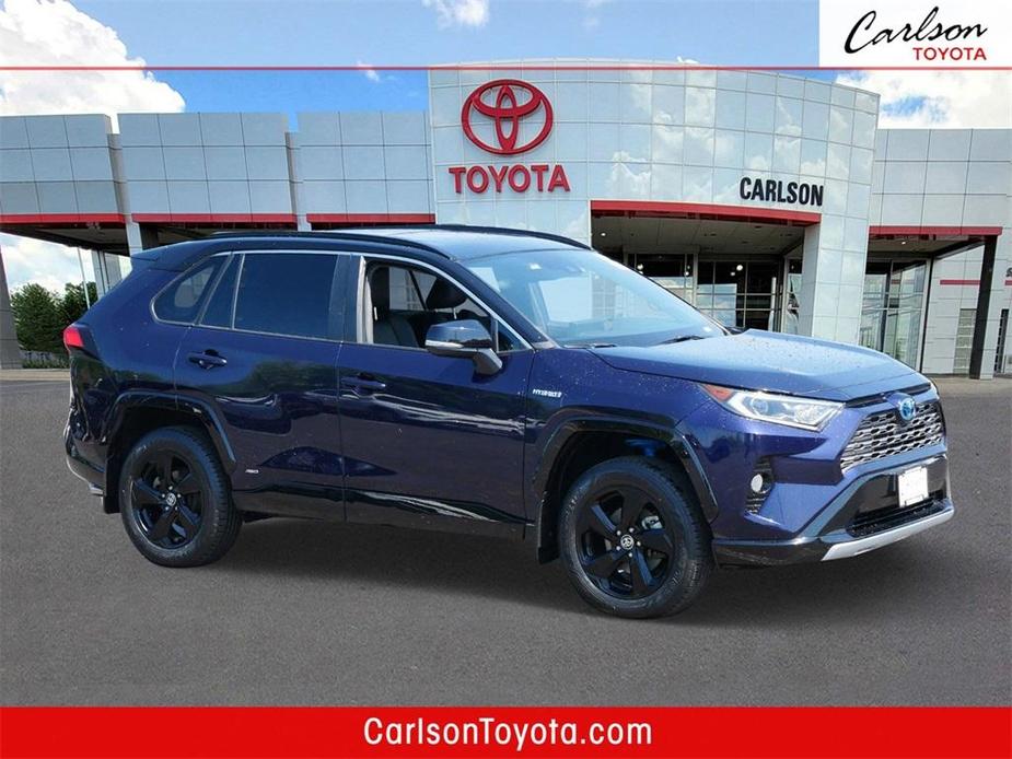 used 2021 Toyota RAV4 Hybrid car, priced at $33,500