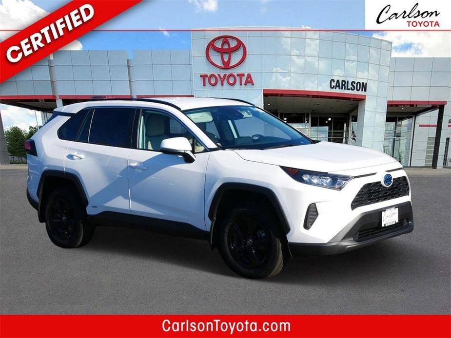 used 2022 Toyota RAV4 Hybrid car, priced at $33,999