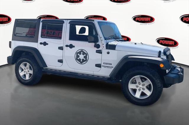 used 2016 Jeep Wrangler Unlimited car, priced at $18,995