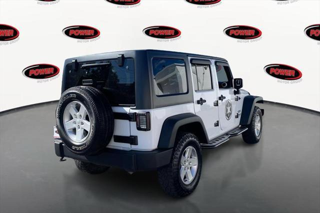 used 2016 Jeep Wrangler Unlimited car, priced at $18,995