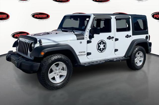 used 2016 Jeep Wrangler Unlimited car, priced at $18,995