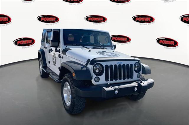 used 2016 Jeep Wrangler Unlimited car, priced at $18,995