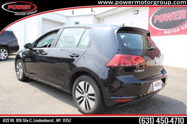 used 2016 Volkswagen e-Golf car, priced at $7,500