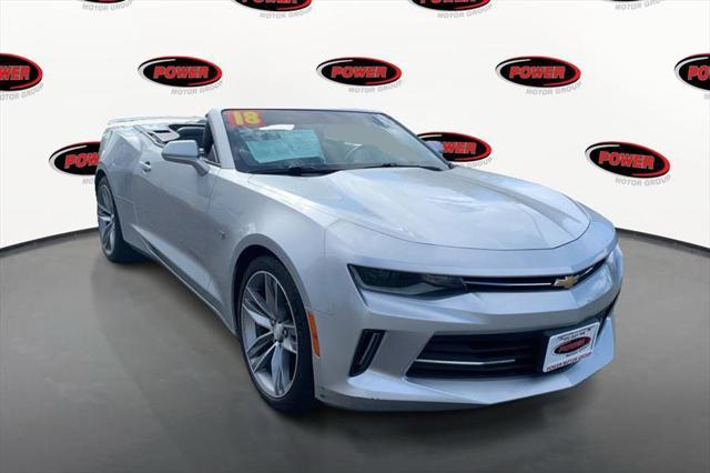 used 2018 Chevrolet Camaro car, priced at $19,795