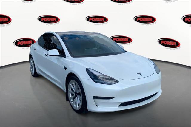 used 2021 Tesla Model 3 car, priced at $19,595