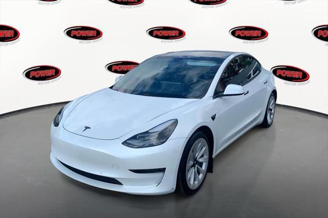 used 2021 Tesla Model 3 car, priced at $19,595