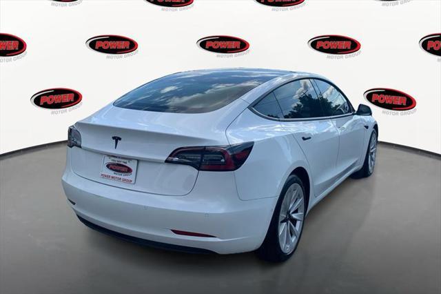 used 2021 Tesla Model 3 car, priced at $19,595