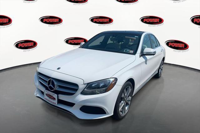 used 2018 Mercedes-Benz C-Class car, priced at $19,222