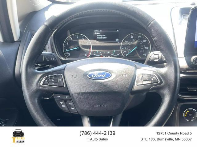 used 2020 Ford EcoSport car, priced at $13,495