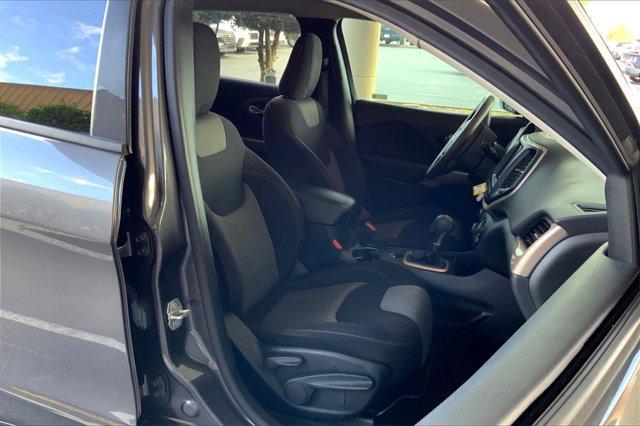 used 2018 Jeep Cherokee car, priced at $12,855