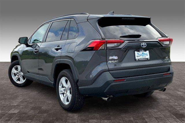 used 2021 Toyota RAV4 Hybrid car, priced at $23,999