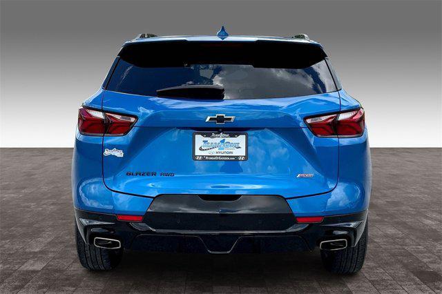 used 2021 Chevrolet Blazer car, priced at $28,496