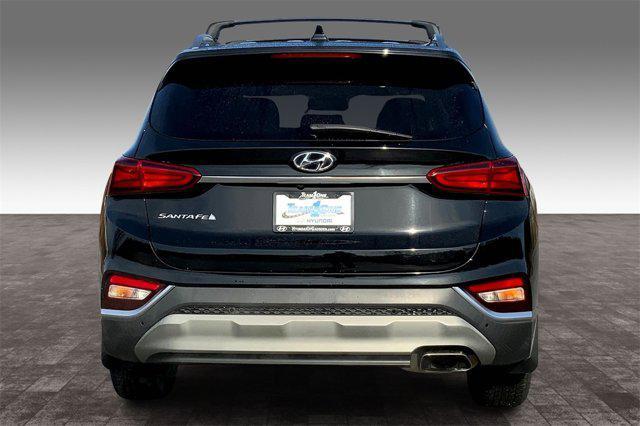 used 2020 Hyundai Santa Fe car, priced at $17,589