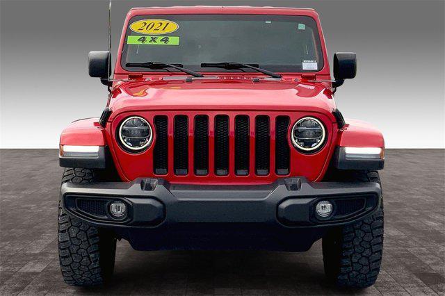 used 2021 Jeep Wrangler Unlimited car, priced at $31,578