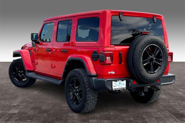 used 2021 Jeep Wrangler Unlimited car, priced at $31,578