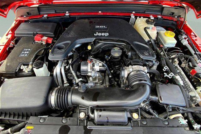 used 2021 Jeep Wrangler Unlimited car, priced at $31,178