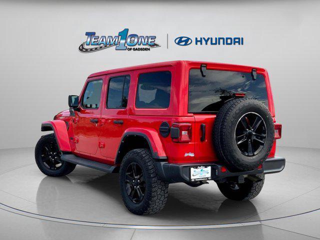 used 2021 Jeep Wrangler Unlimited car, priced at $31,178