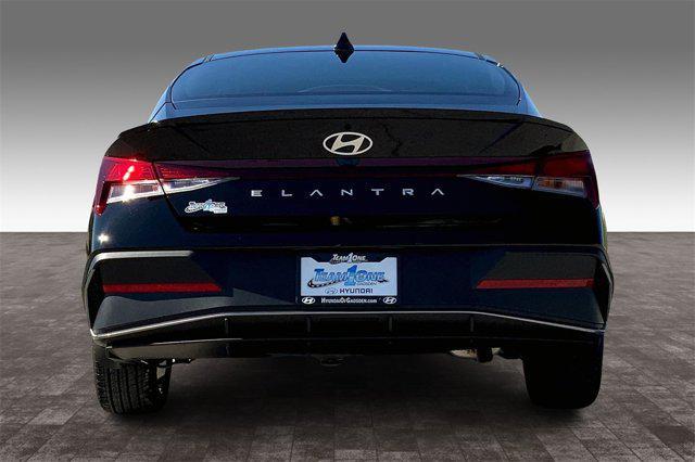 new 2025 Hyundai Elantra car, priced at $24,190