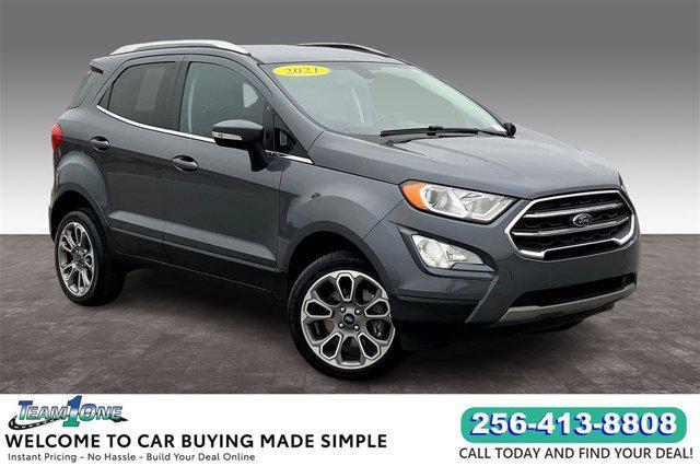 used 2021 Ford EcoSport car, priced at $15,696