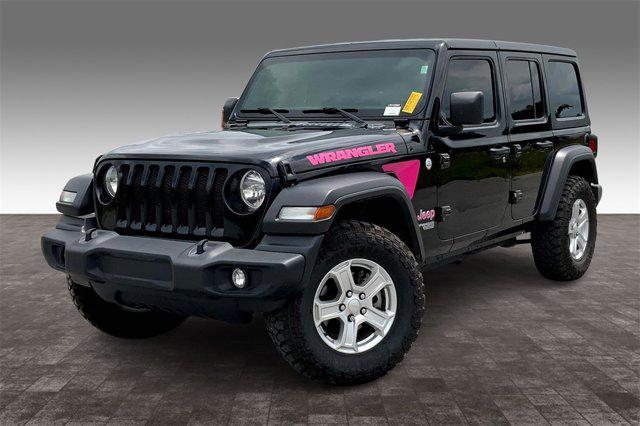 used 2020 Jeep Wrangler Unlimited car, priced at $27,799