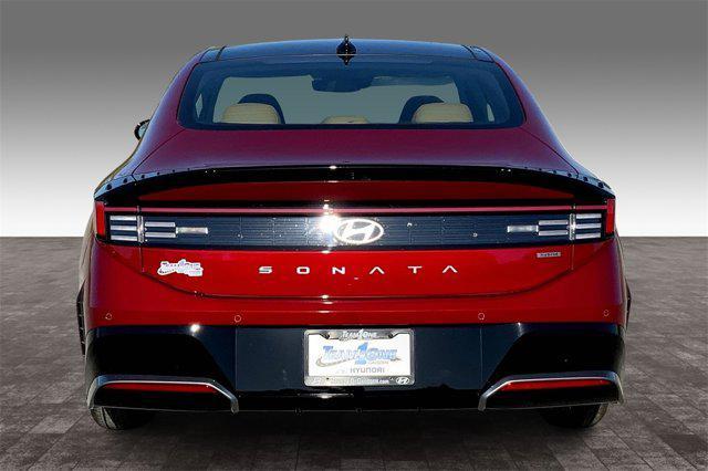 new 2025 Hyundai Sonata Hybrid car, priced at $39,013