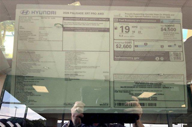 new 2026 Hyundai Palisade car, priced at $53,035