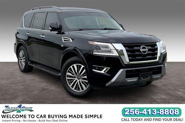 used 2021 Nissan Armada car, priced at $28,674
