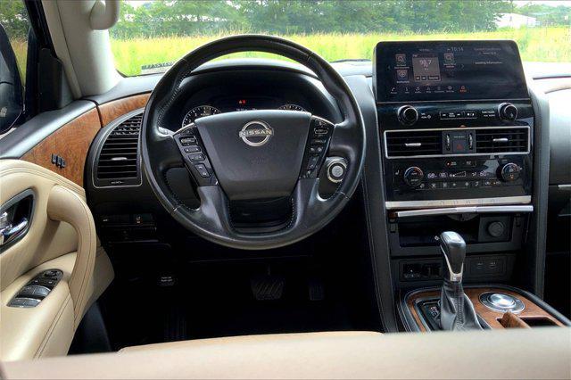 used 2021 Nissan Armada car, priced at $28,674