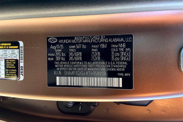 new 2026 Hyundai Santa Fe car, priced at $41,825