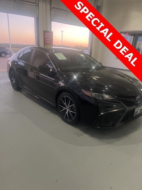 used 2021 Toyota Camry car, priced at $21,188