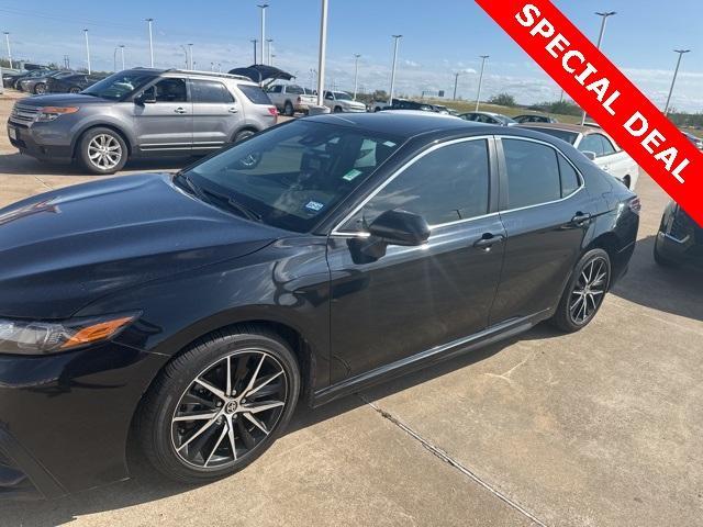 used 2021 Toyota Camry car, priced at $21,188