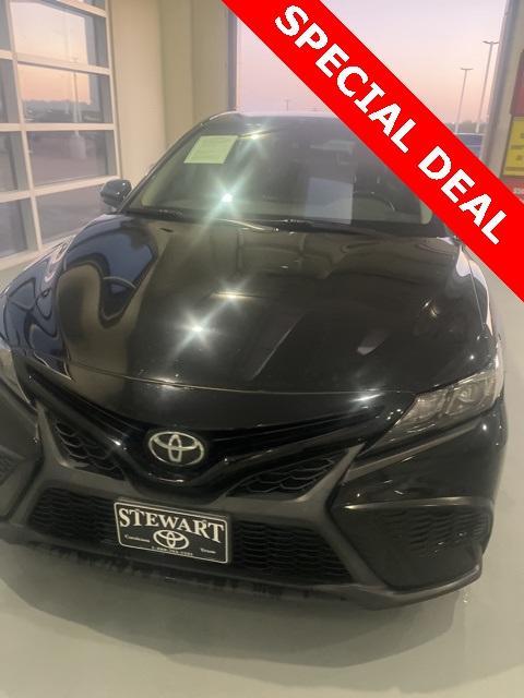 used 2021 Toyota Camry car, priced at $21,188