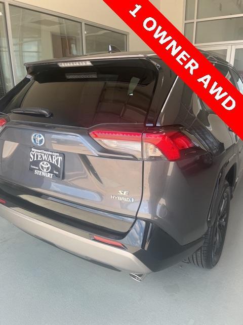 used 2023 Toyota RAV4 Hybrid car, priced at $33,000