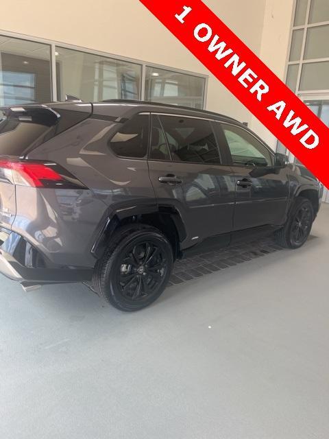 used 2023 Toyota RAV4 Hybrid car, priced at $33,000