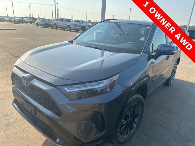 used 2023 Toyota RAV4 Hybrid car, priced at $33,000