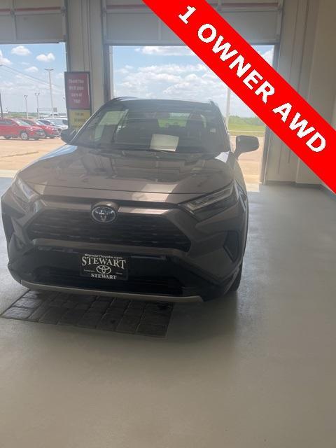 used 2023 Toyota RAV4 Hybrid car, priced at $33,000