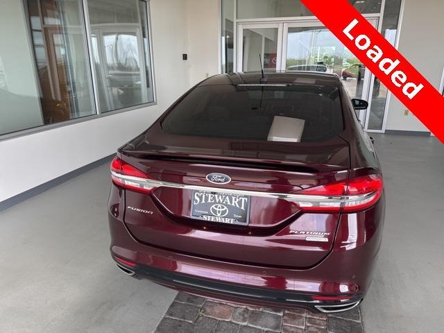 used 2017 Ford Fusion car, priced at $16,177